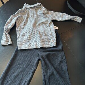 🧣🖤 Cozy Two-Piece Lot – Zara Kids & Old Navy (4–5T / 4T) 🖤🧣